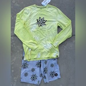 Volcom surf Ryan Burch Experiment limited edition set